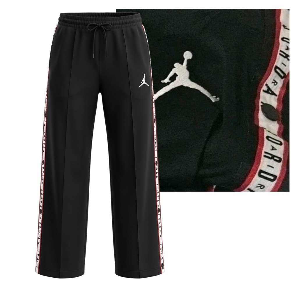VTG Nike Air Jordan Pants Jumpman Breakaway Athletic Pants Warm Up Mens L